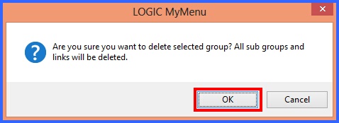 fmcg delete group confirm